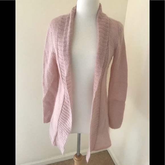 Theory Sweaters - Theory size medium blush long open cardigan .